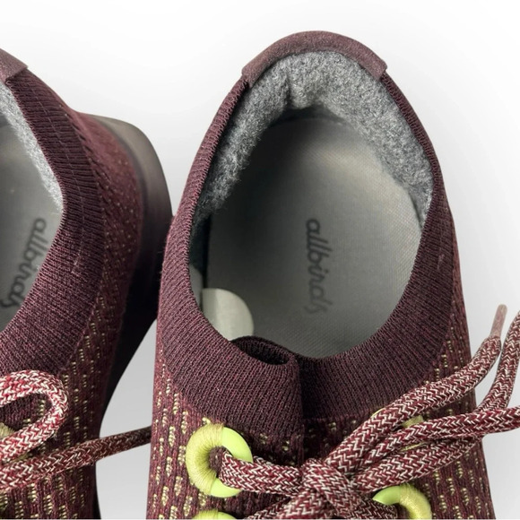 Allbirds Tree Dasher 1 Maroon Runners 10.5 - Picture 7 of 9